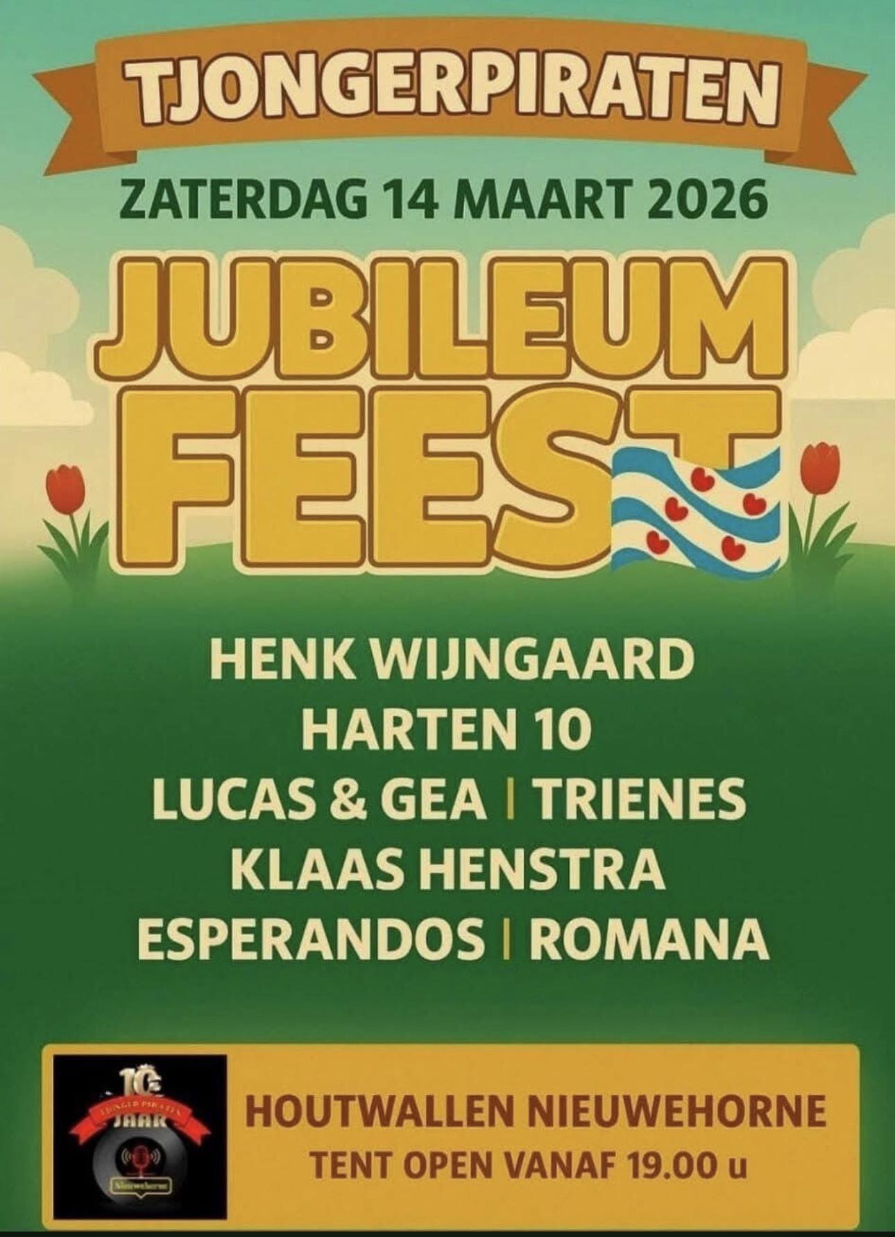 TJONGERPIRATEN JUBILEUM
